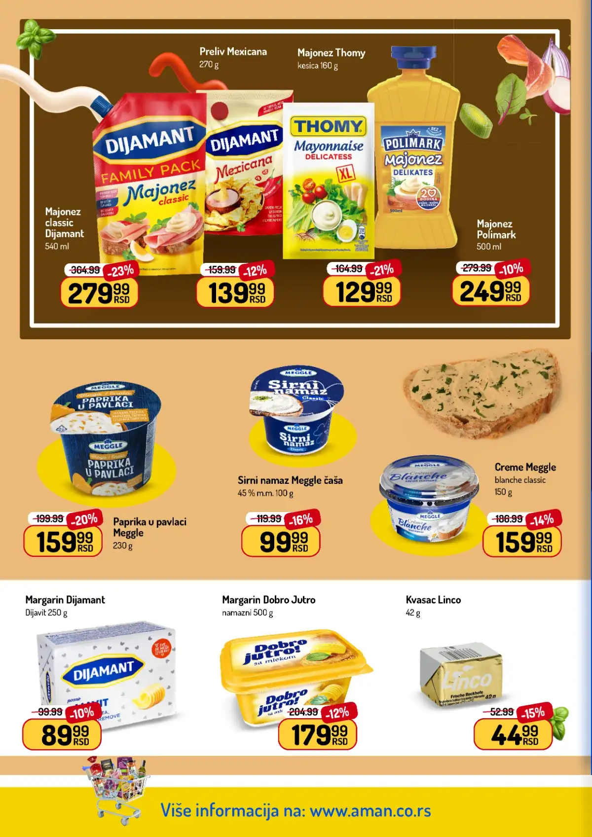 Akcija Aman sniženje Katalog