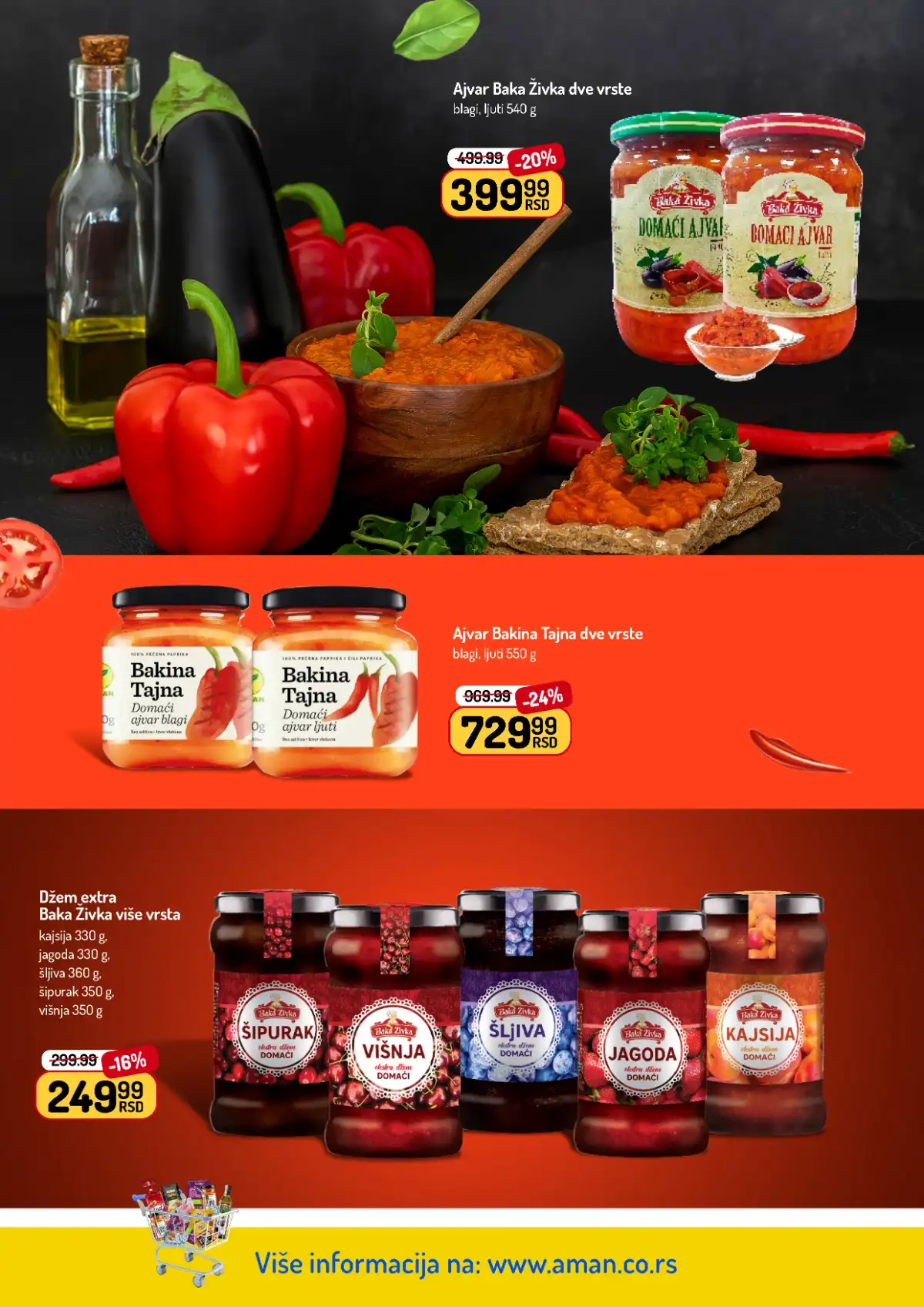 Akcija Aman sniženje Katalog