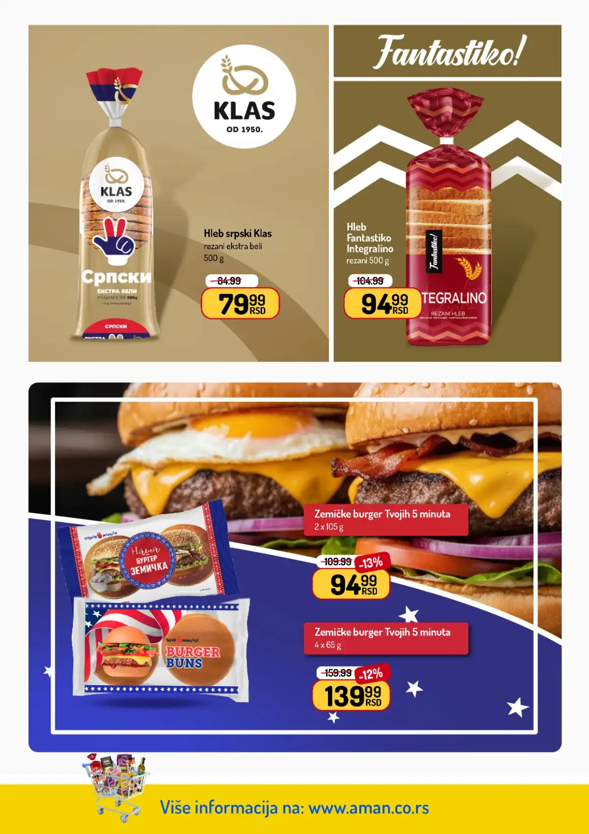 Akcija Aman sniženje Katalog