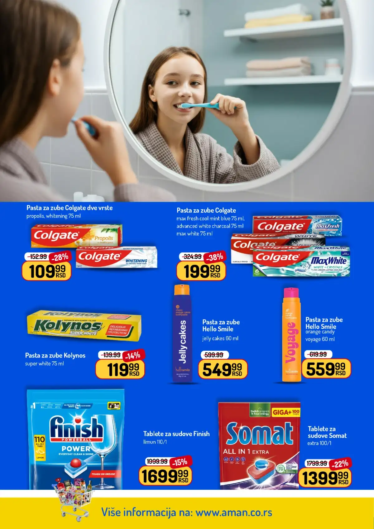 Akcija Aman sniženje Katalog