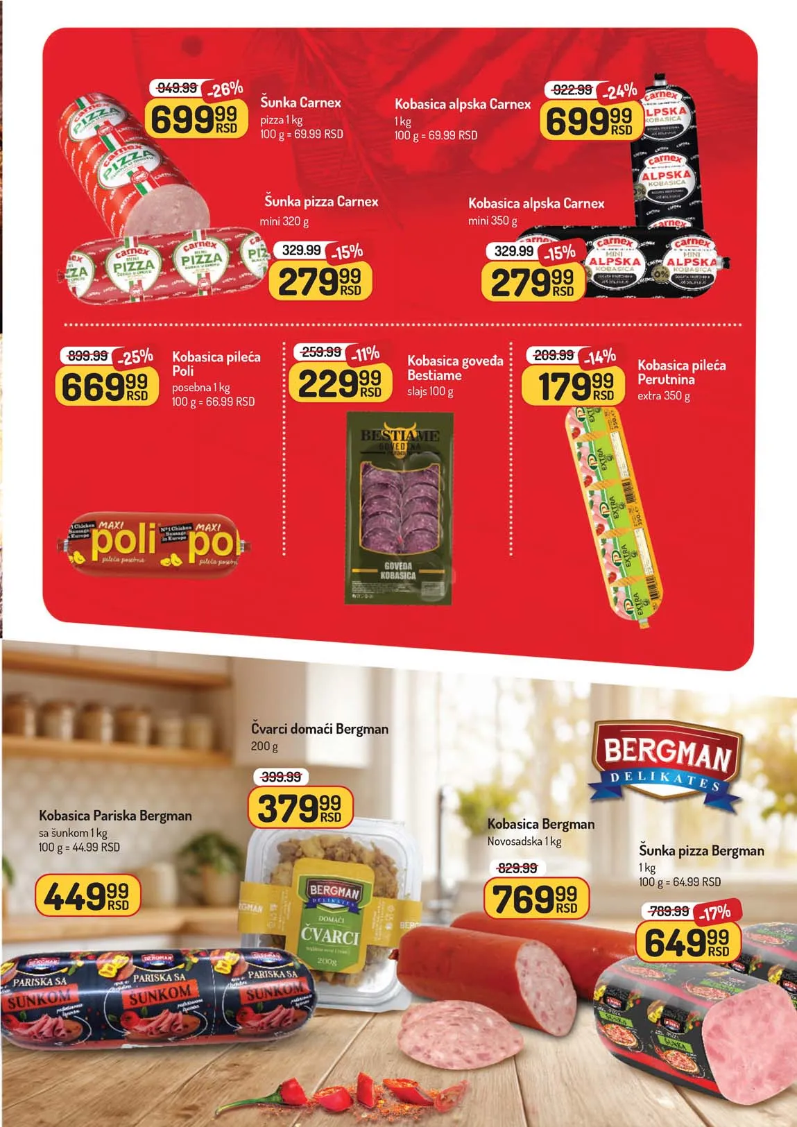 Akcija Aman sniženje Katalog
