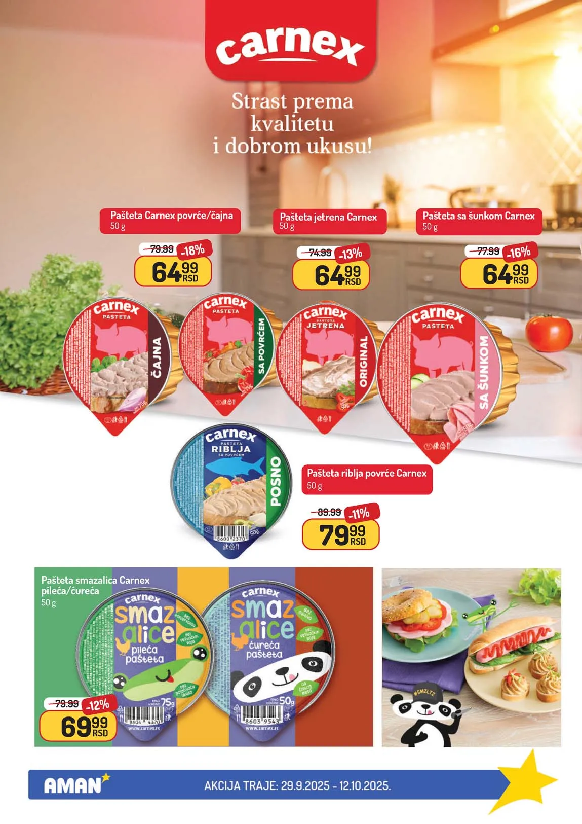 Akcija Aman sniženje Katalog