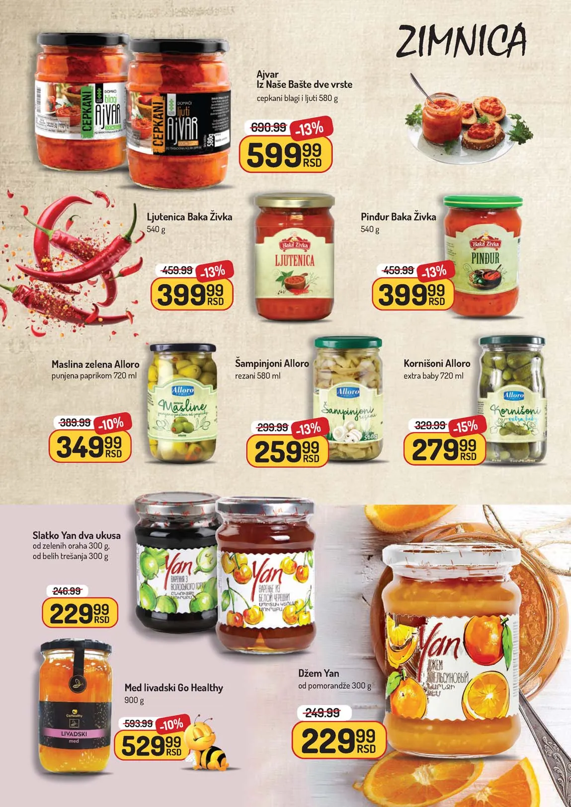 Akcija Aman sniženje Katalog