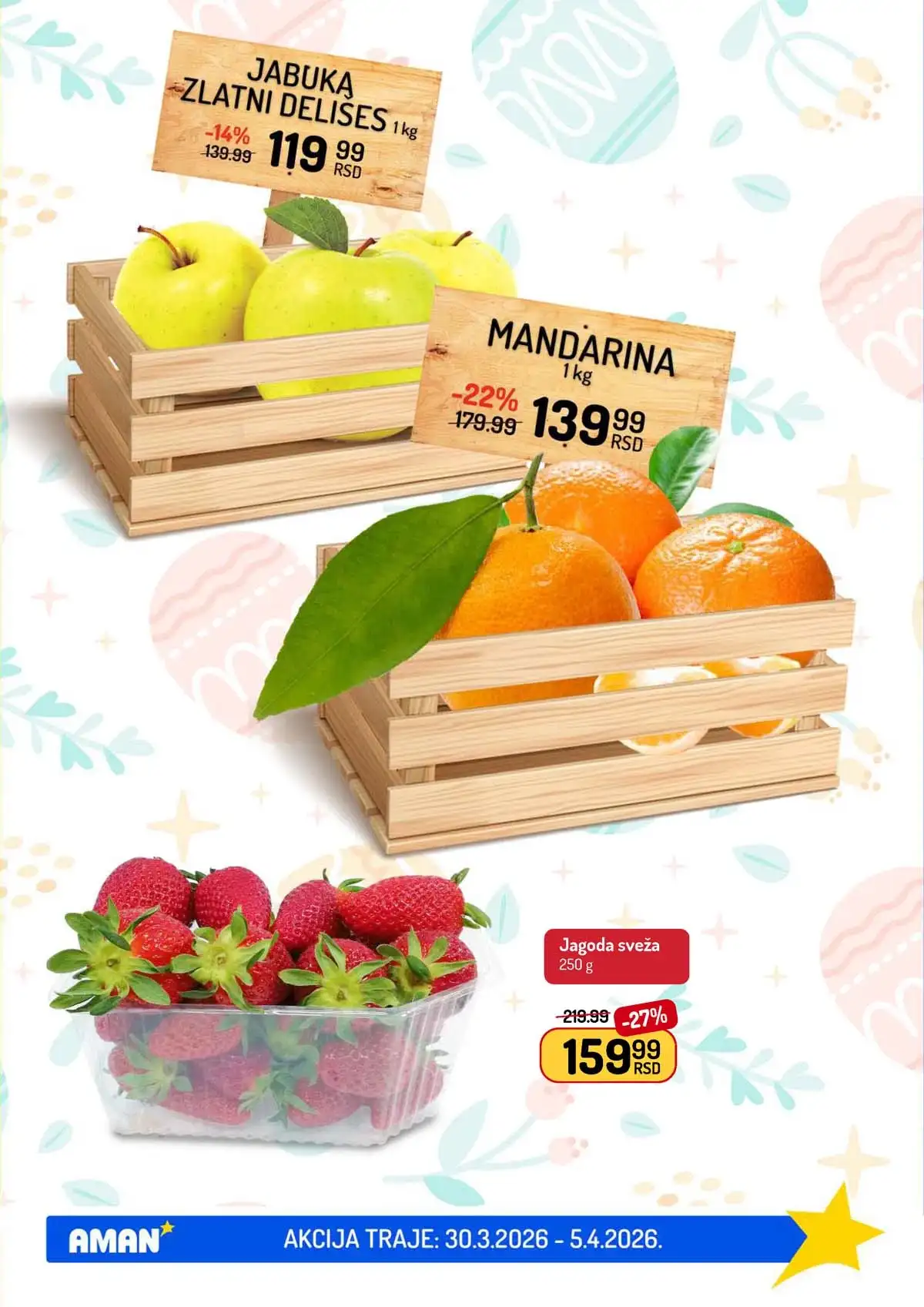 Aman katalog sniženja – prehrana, piće i proizvodi za domaćinstvo na akciji