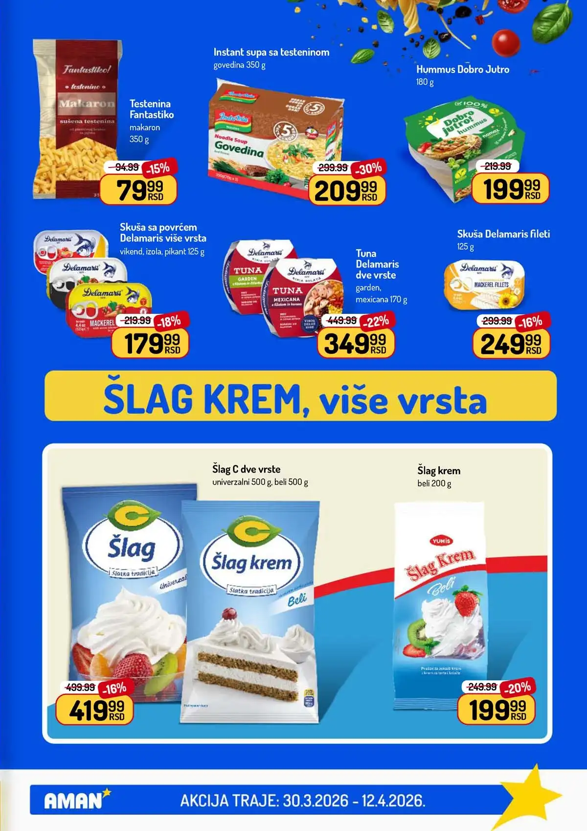 Aman akcija katalog – proizvodi na akciji