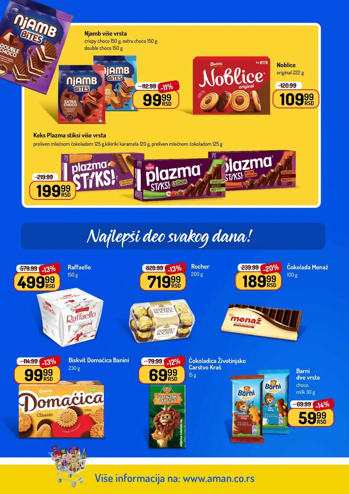 Aman akcija katalog – pregled proizvoda po nižim cenama