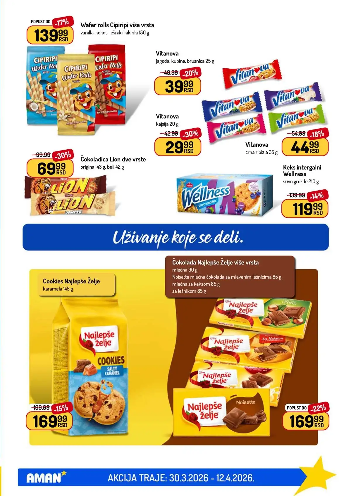 Aman katalog akcija – nova ponuda proizvoda