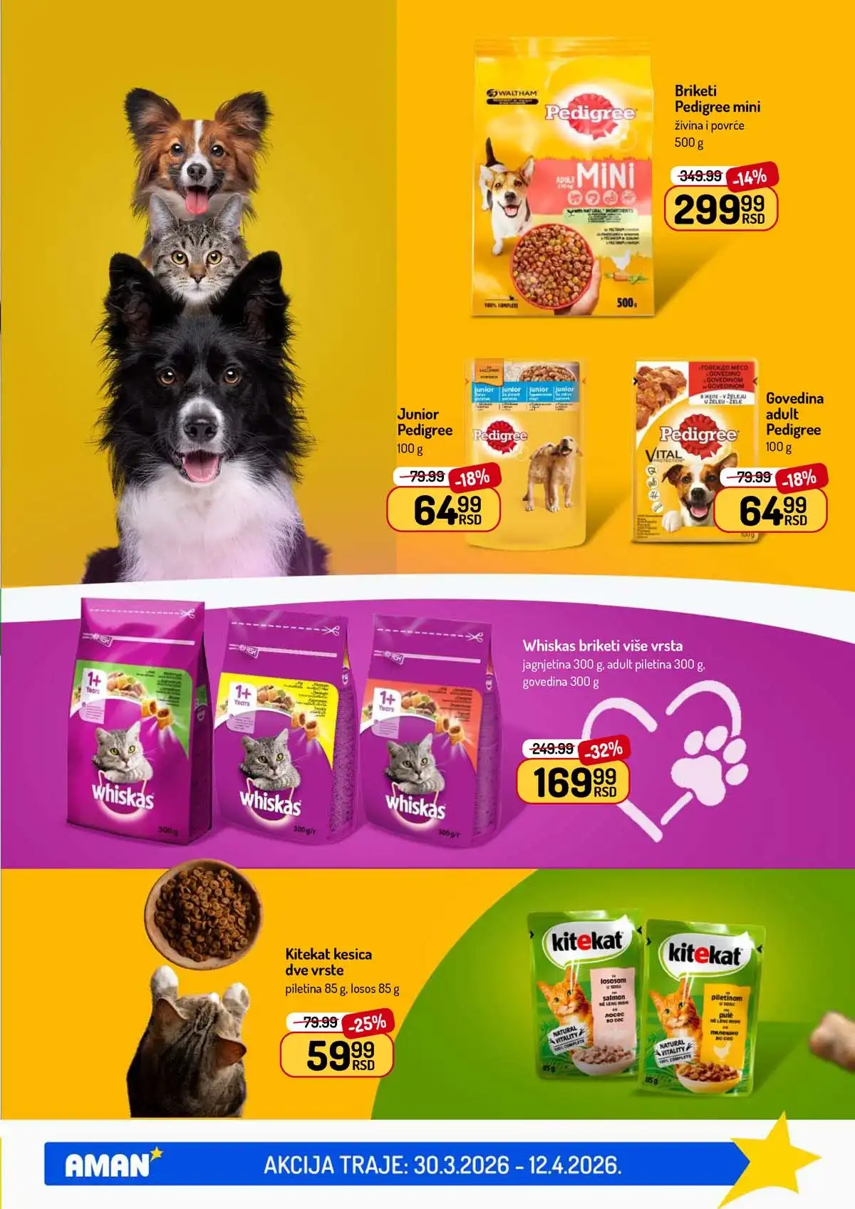 Aman katalog sniženja – akcijska ponuda proizvoda