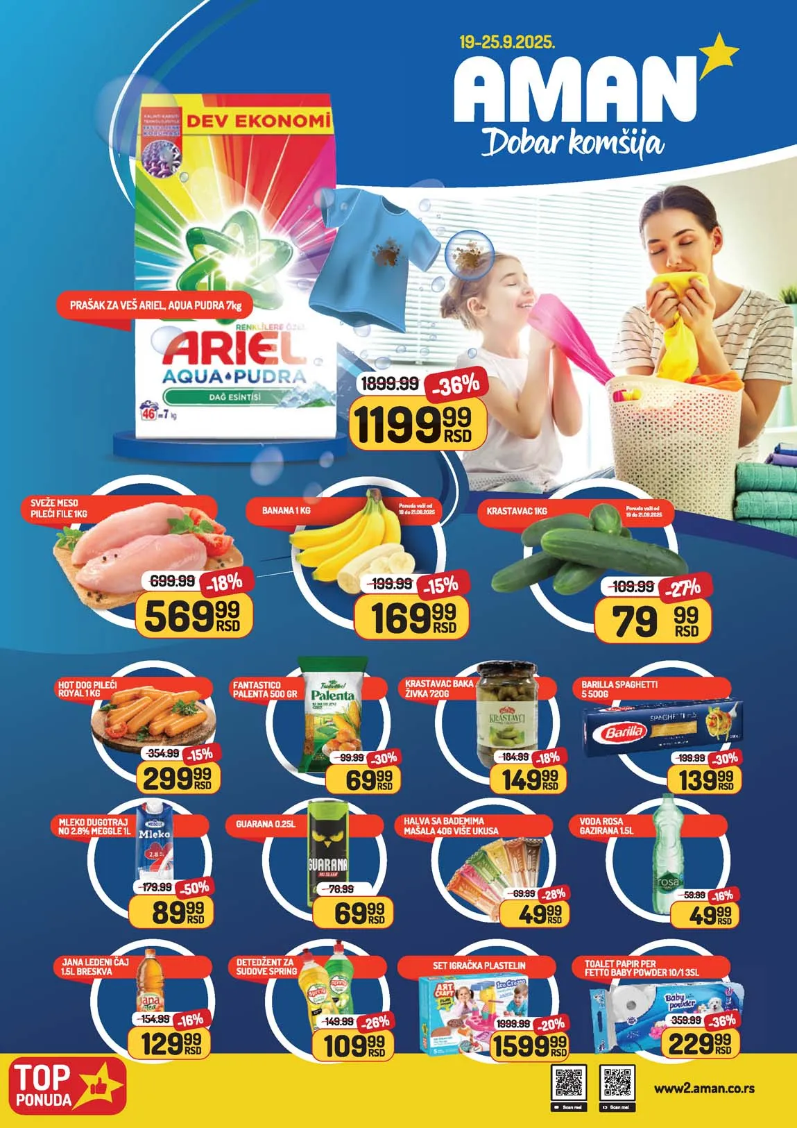 Aman akcija katalog nedeljna