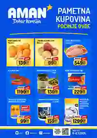 Aman nedeljna akcija – sniženja do 37% do 12.03.2026