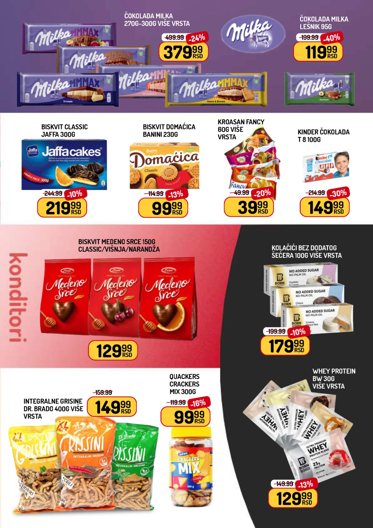 Aman katalog Milka Kinder Jaffa i grickalice