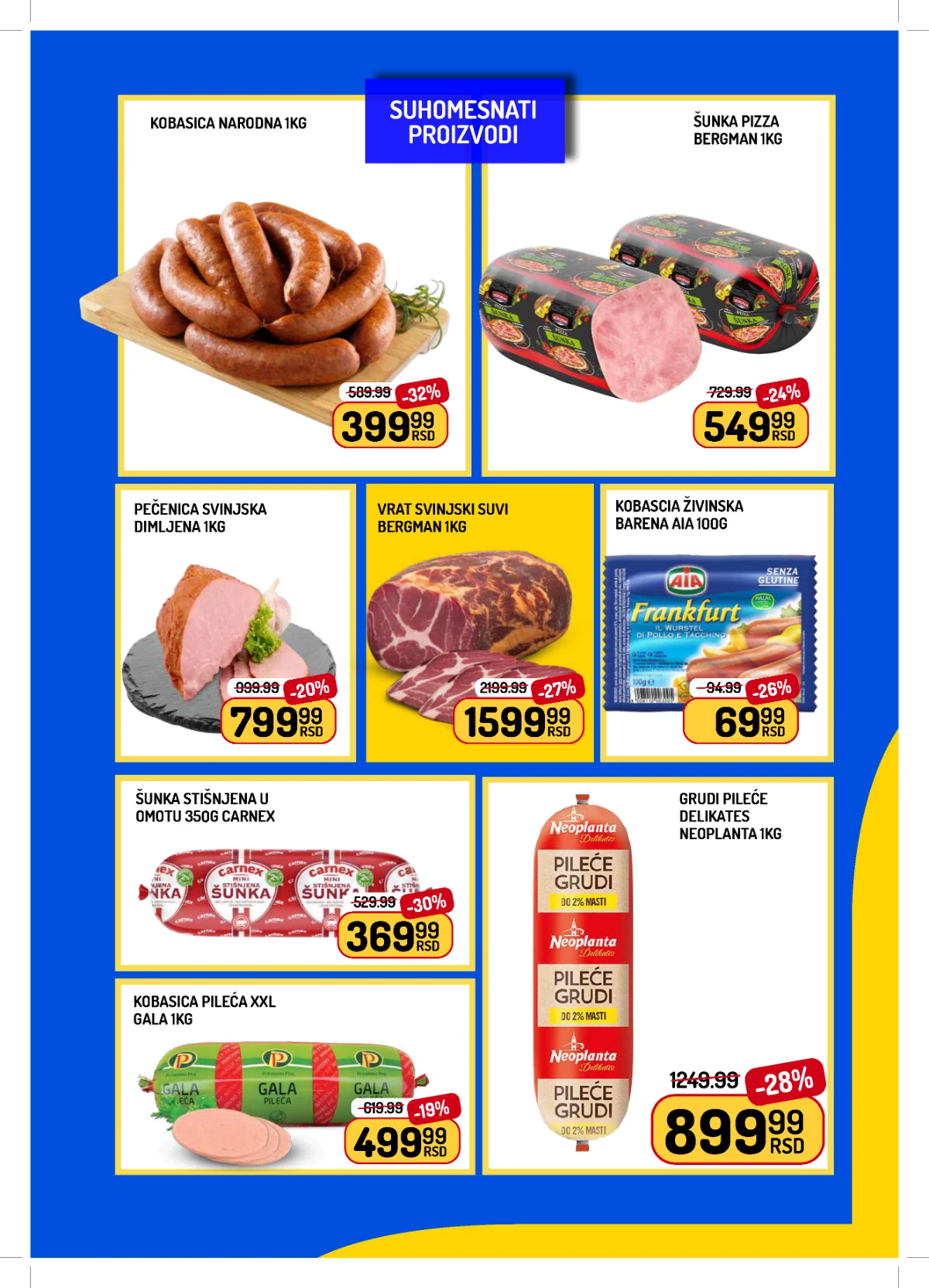 Aman akcija suhomesnati proizvodi do 18.06.2026