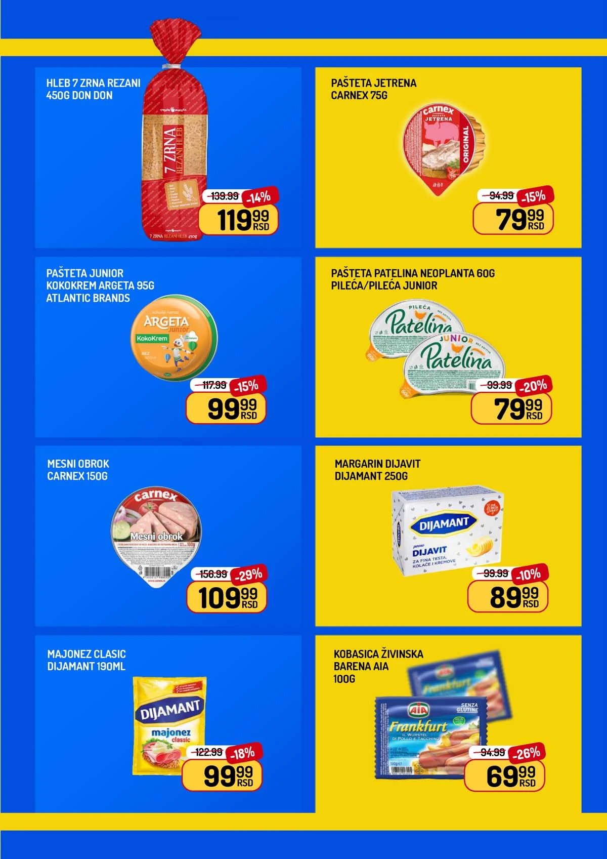 Aman katalog ponuda – prehrambeni proizvodi i kućne potrepštine na akciji