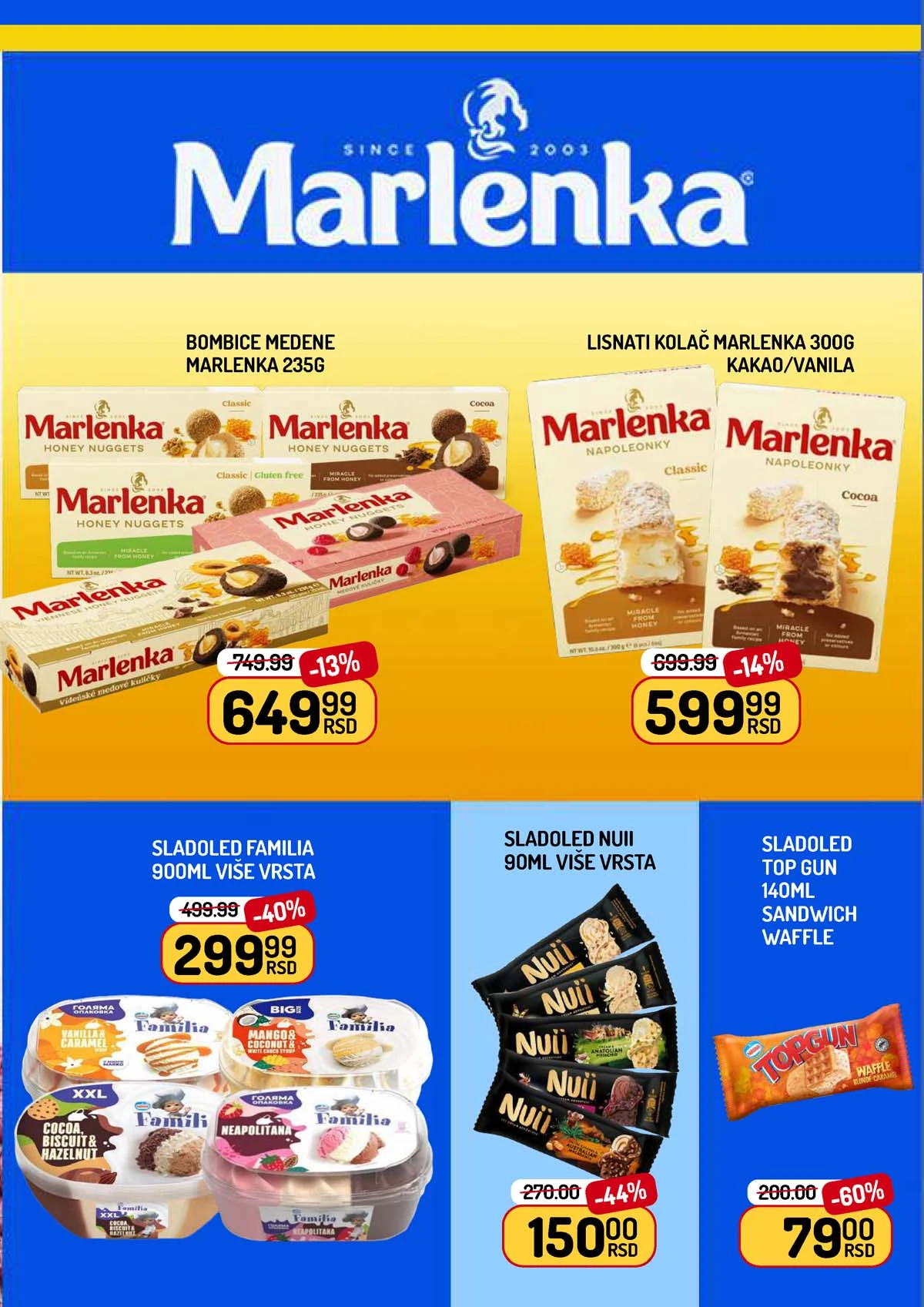 Aman katalog sniženja – prehrambeni proizvodi i artikli za domaćinstvo