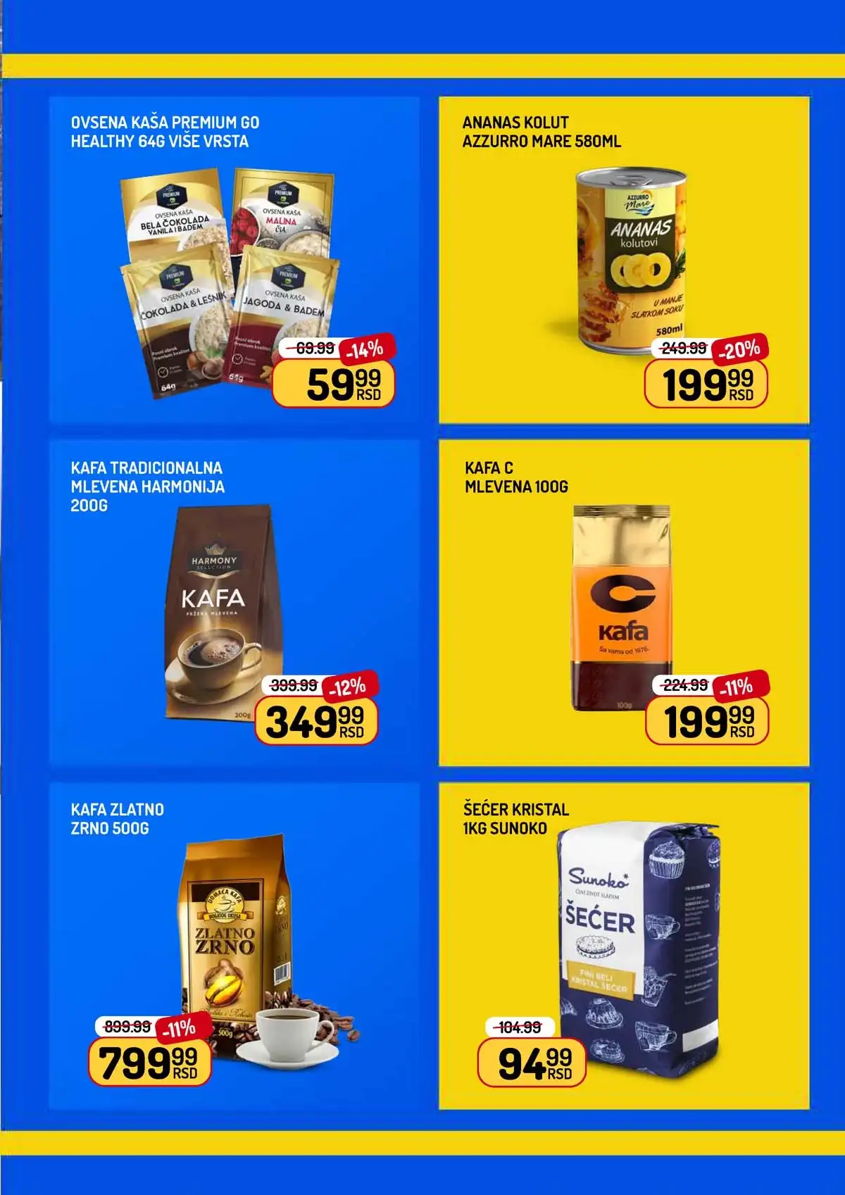 Aman katalog – snižene cene prehrane i proizvoda za domaćinstvo