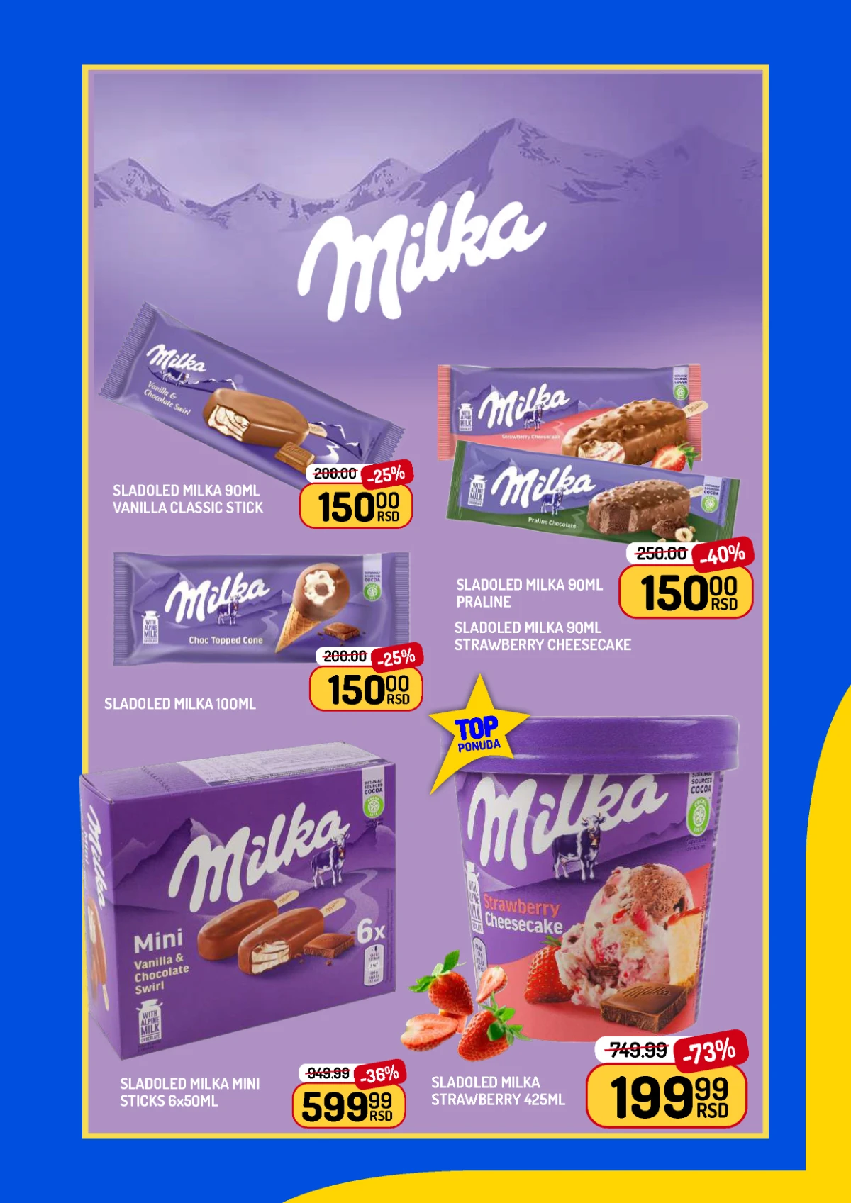 Aman akcija do 28.05.2026 – jogurt, sirevi i pavlaka na akciji