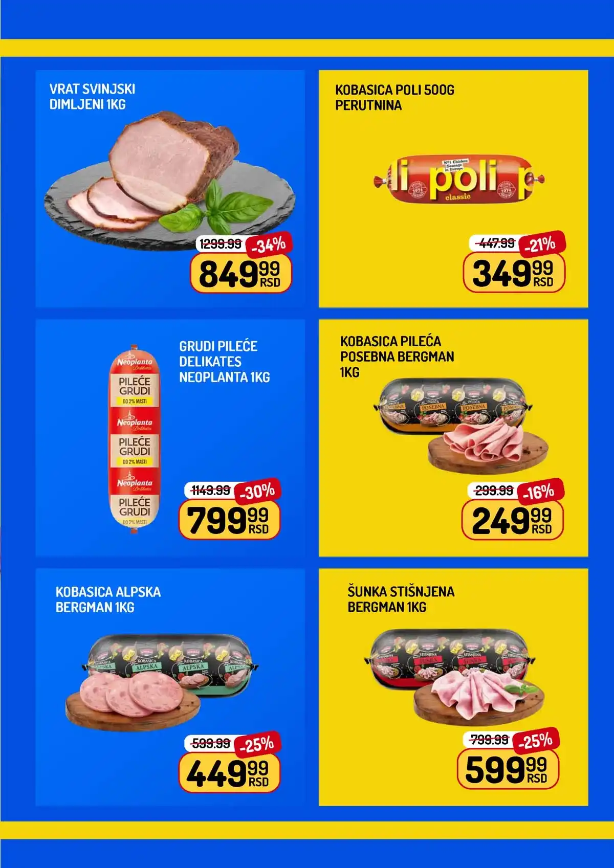 Aman nedeljna ponuda do 5. marta 2026. – prehrambeni proizvodi i piće Aman nedeljna akcija katalog strana 3 – prehrana i napici na popustu do 5. marta 2026.
