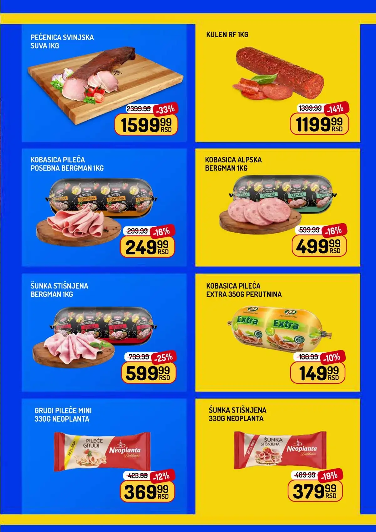 Aman nedeljna akcija katalog strana 3 – prehrana i piće na akciji do 01.04.2026