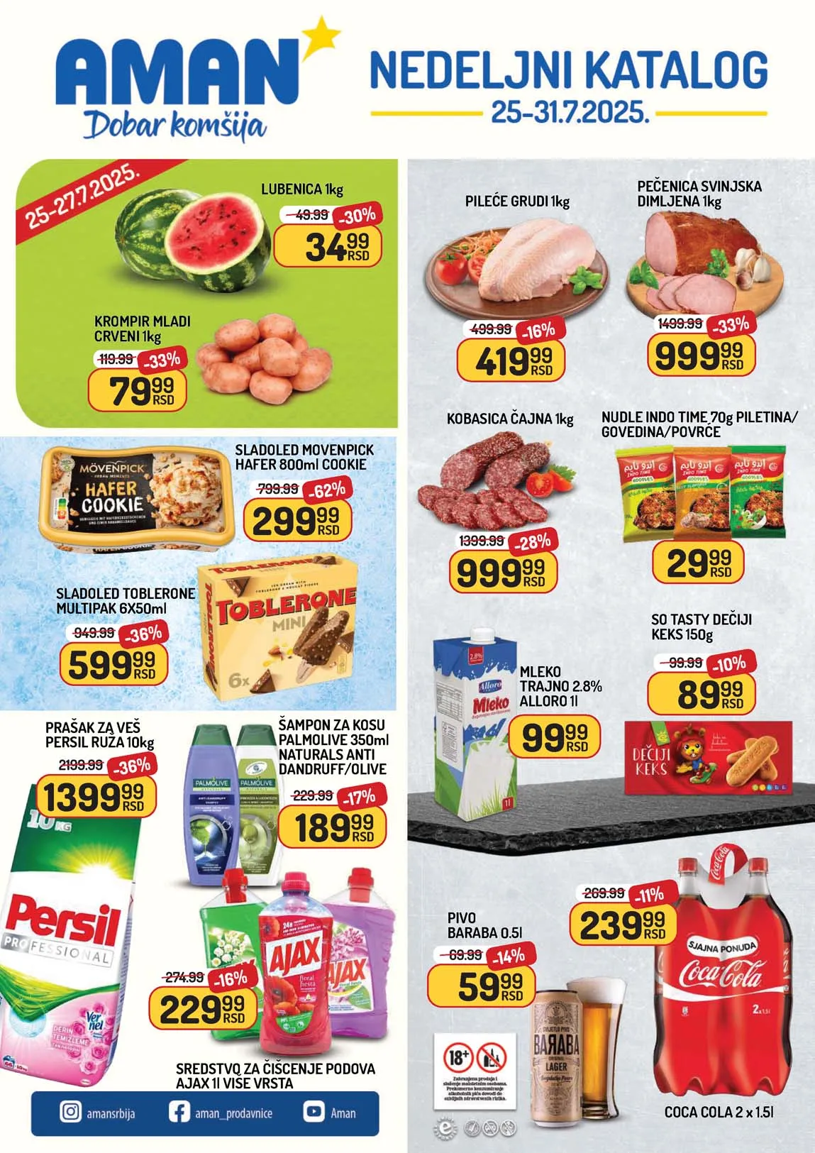 Katalog Aman sniženje