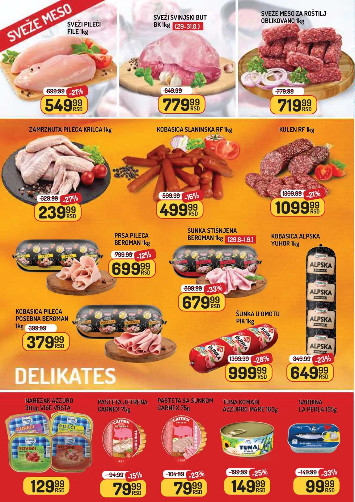 Katalog Aman sniženje