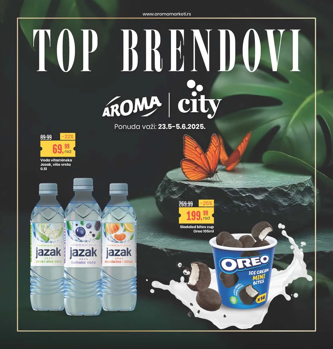 Aroma i City Akcija TOP BRENDOVI Katalog sniženja do 05.06.2025
