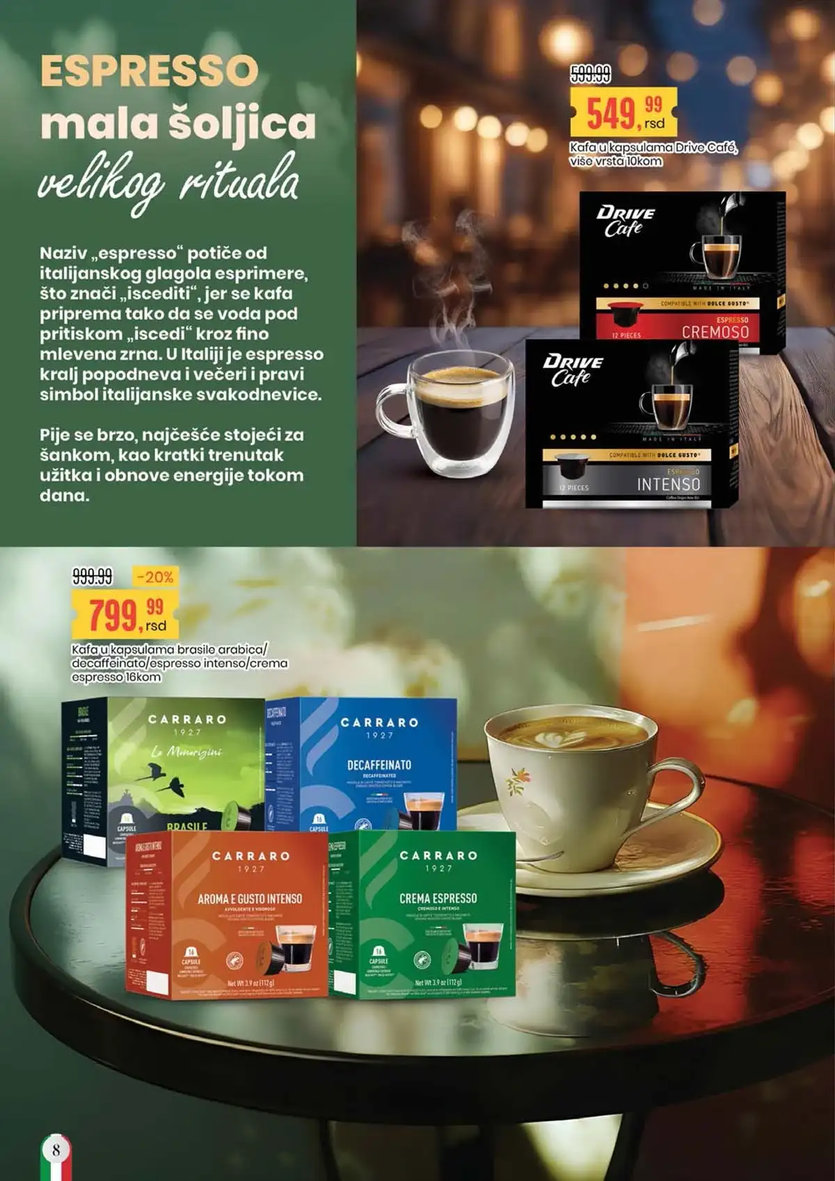 Aroma akcija – strana 8 Aroma katalog strana 8 proizvodi na akciji