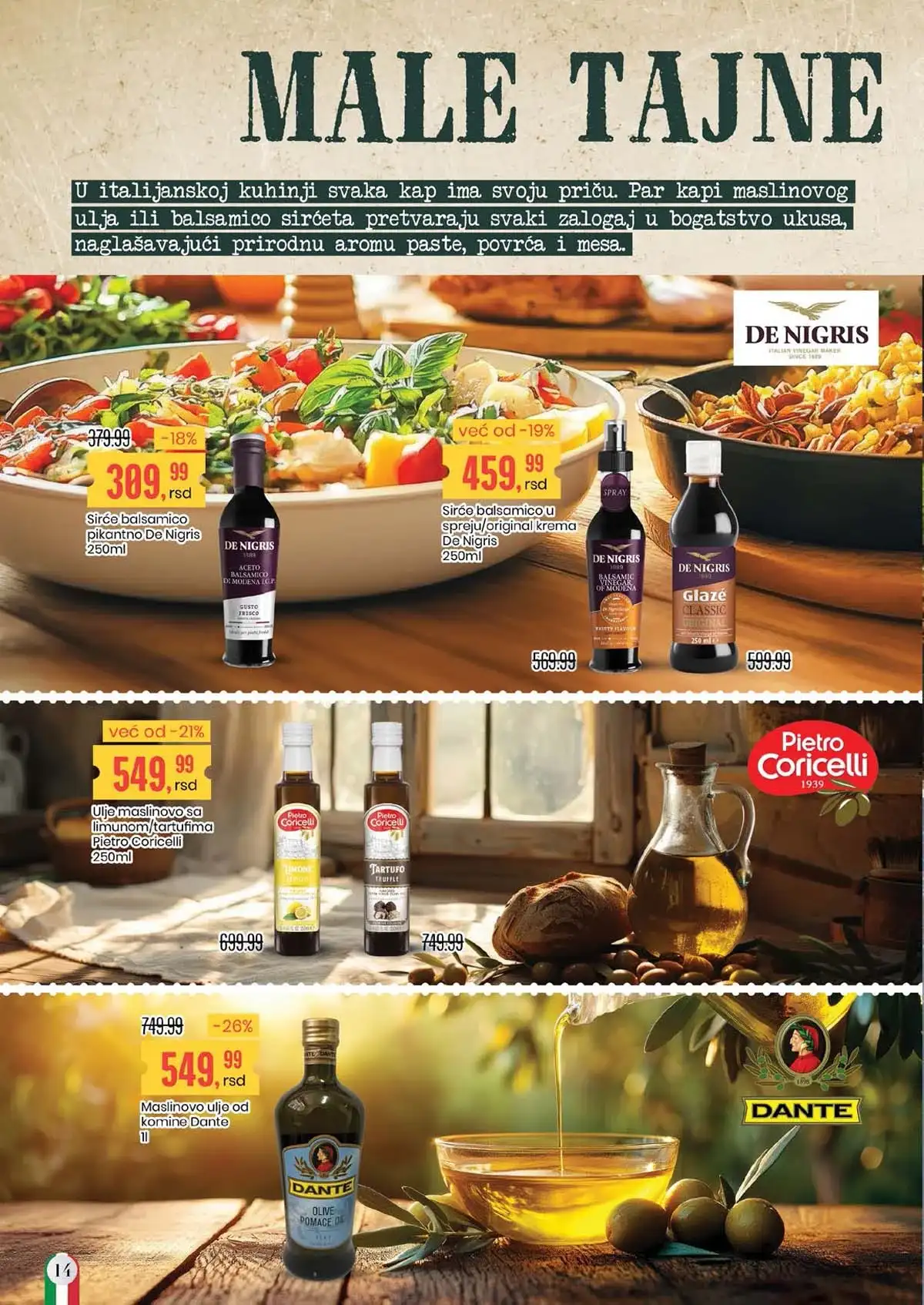 Aroma akcija – strana 14 Aroma katalog strana 14 proizvodi na sniženju