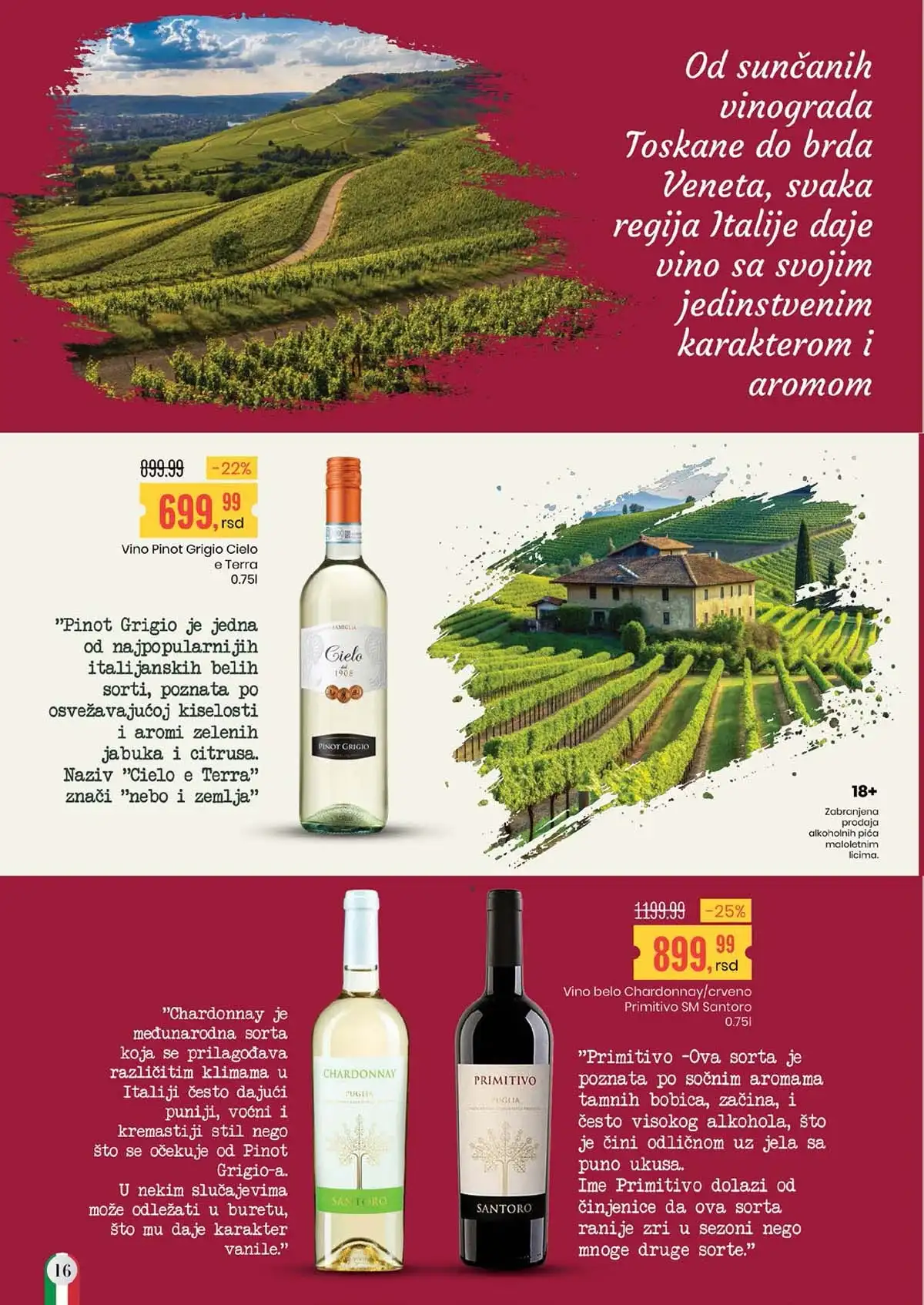Aroma akcija – strana 16 Aroma katalog strana 16 prehrana akcija