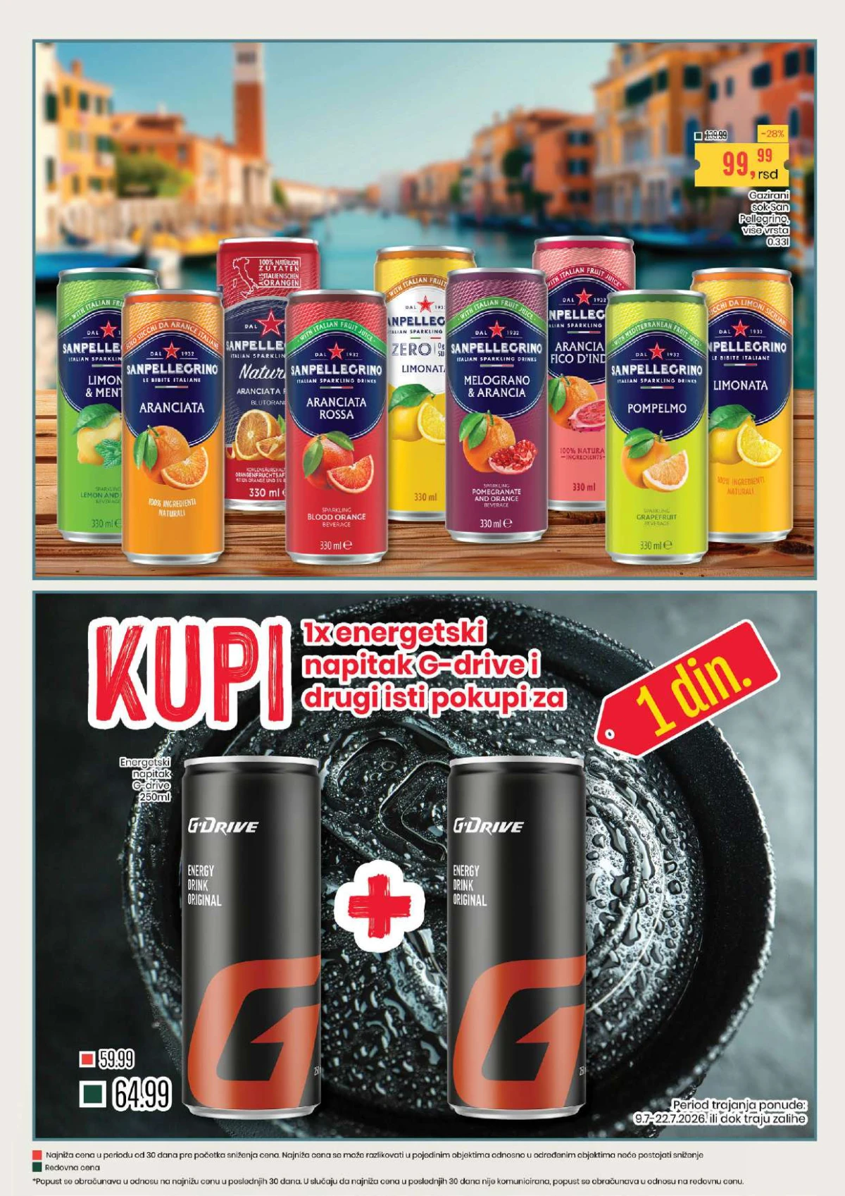 Aroma i City katalog strana 10 – San Pellegrino, G-Drive i osvežavajući napici na akciji