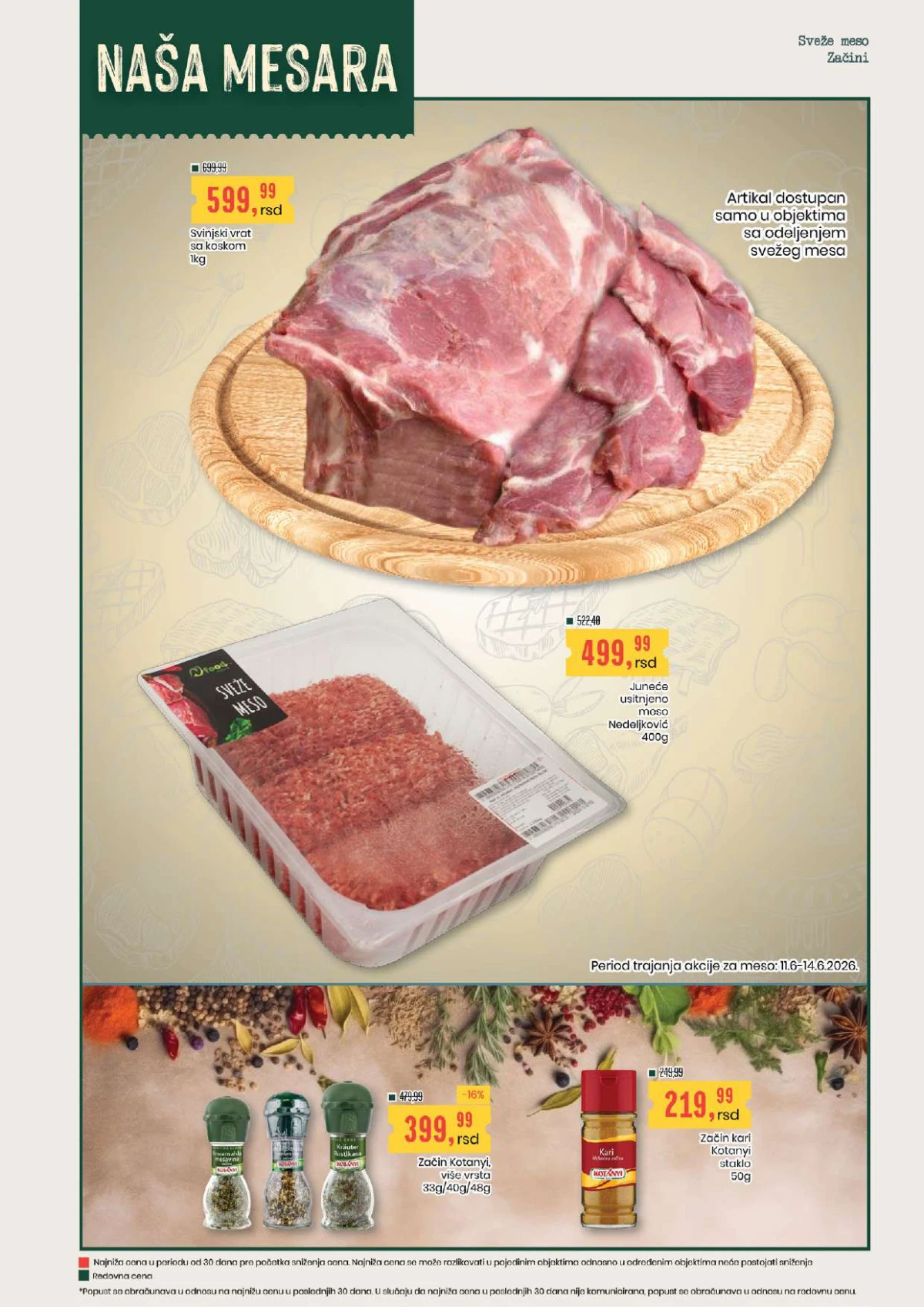 Aroma City katalog svinjski but i svinjski kare akcija Srbija strana 3