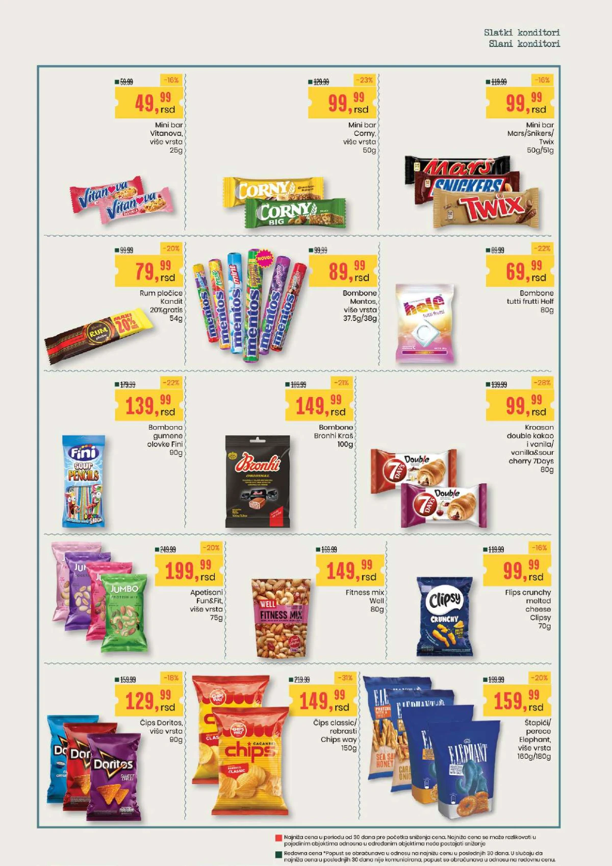 Aroma City katalog granola ovsene kaše i proteinski proizvodi Srbija strana 14