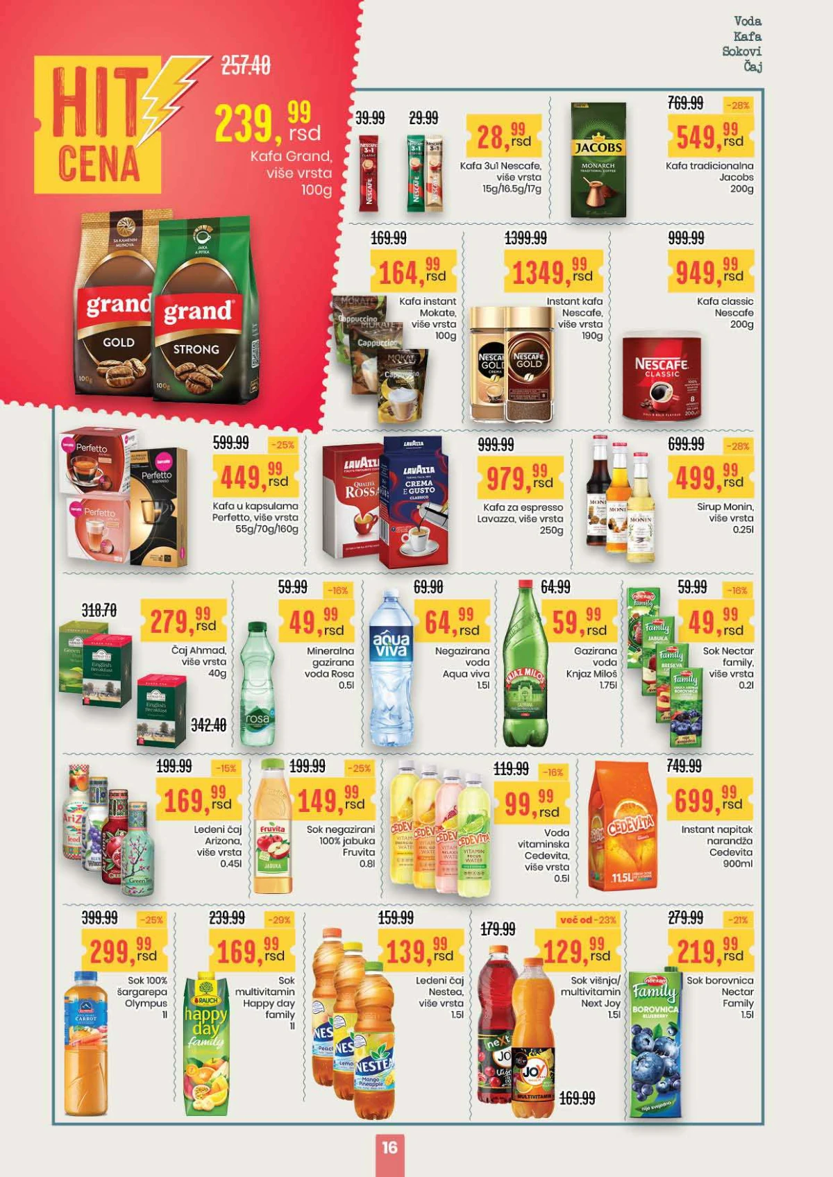 Aroma City katalog zamrznuta hrana povrće meso akcija Srbija strana 16