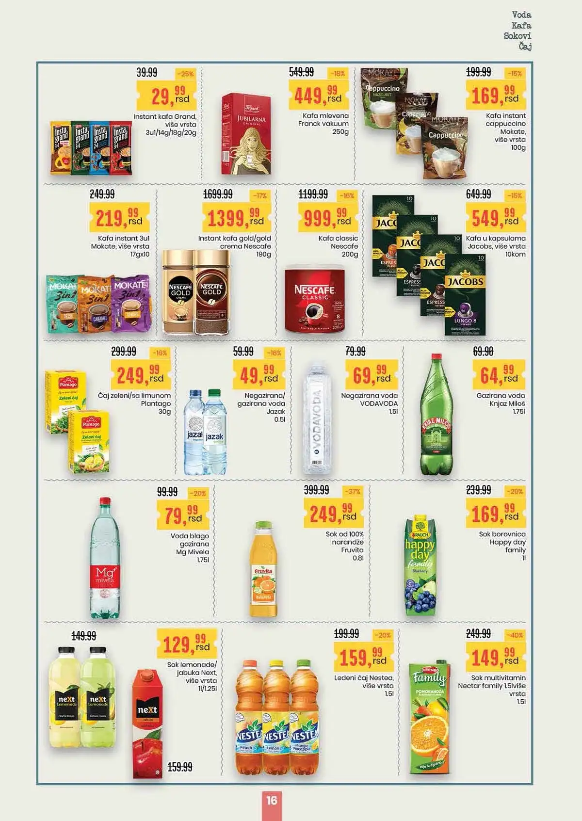 Aroma i Aroma City akcija katalog popusta do 29. aprila 2026 strana 16