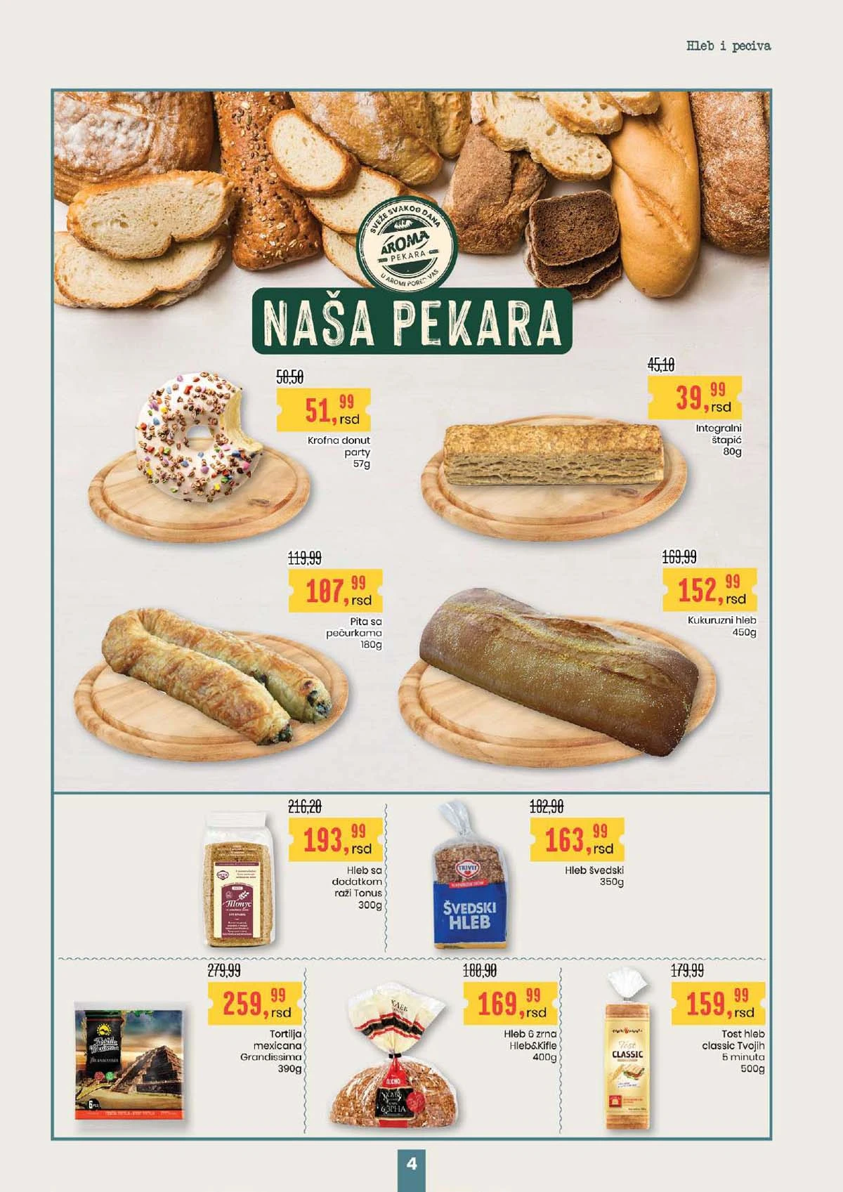 Aroma i Aroma City akcija katalog popusta do 01. aprila 2026 strana 4