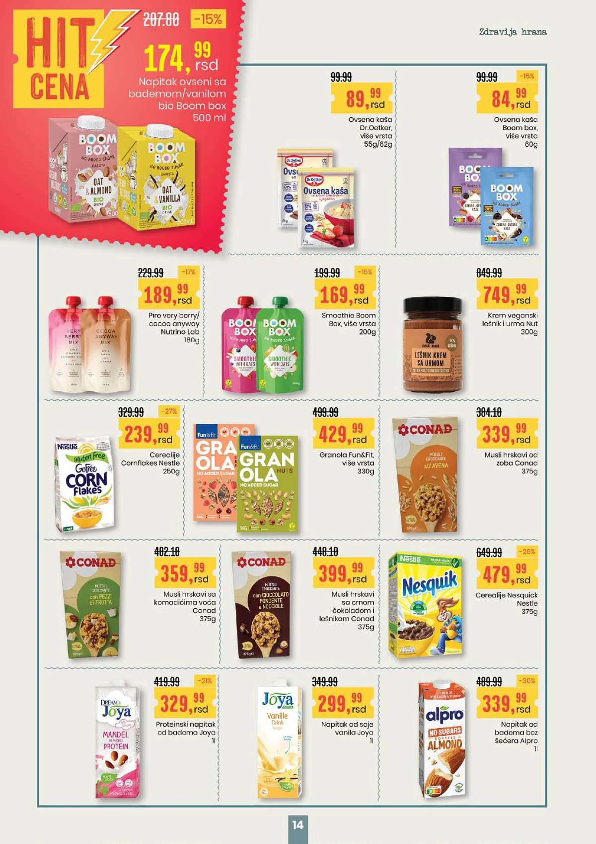 Aroma i Aroma City akcija katalog popusta do 01. aprila 2026 strana 14