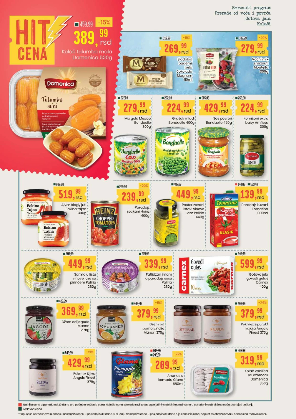 Aroma City katalog konzervirana hrana, paštete, supe, gotova jela i dodaci za kuvanje na akciji
