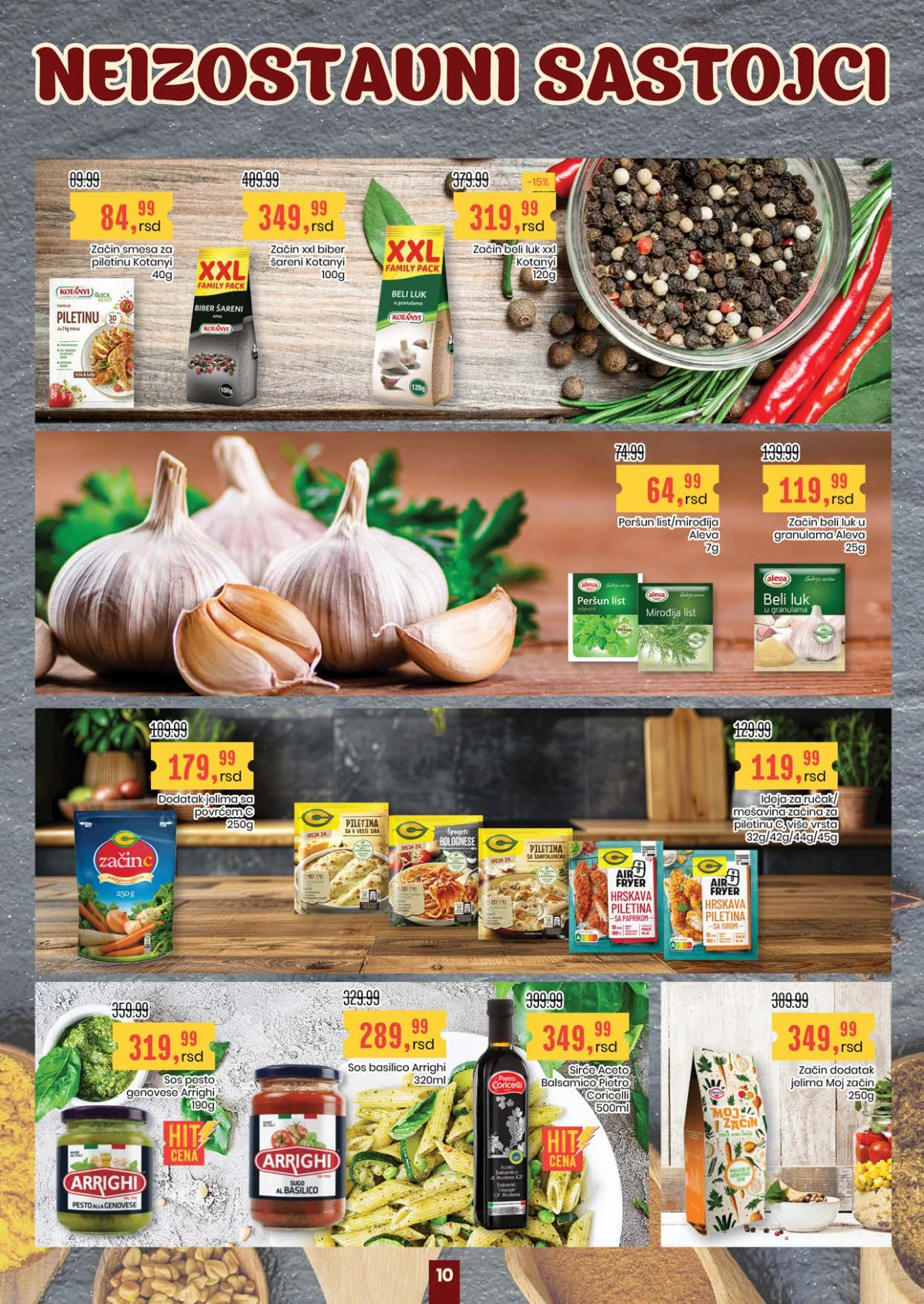 Aroma City katalog začini pesto sosovi i dodaci jelima Srbija strana 10