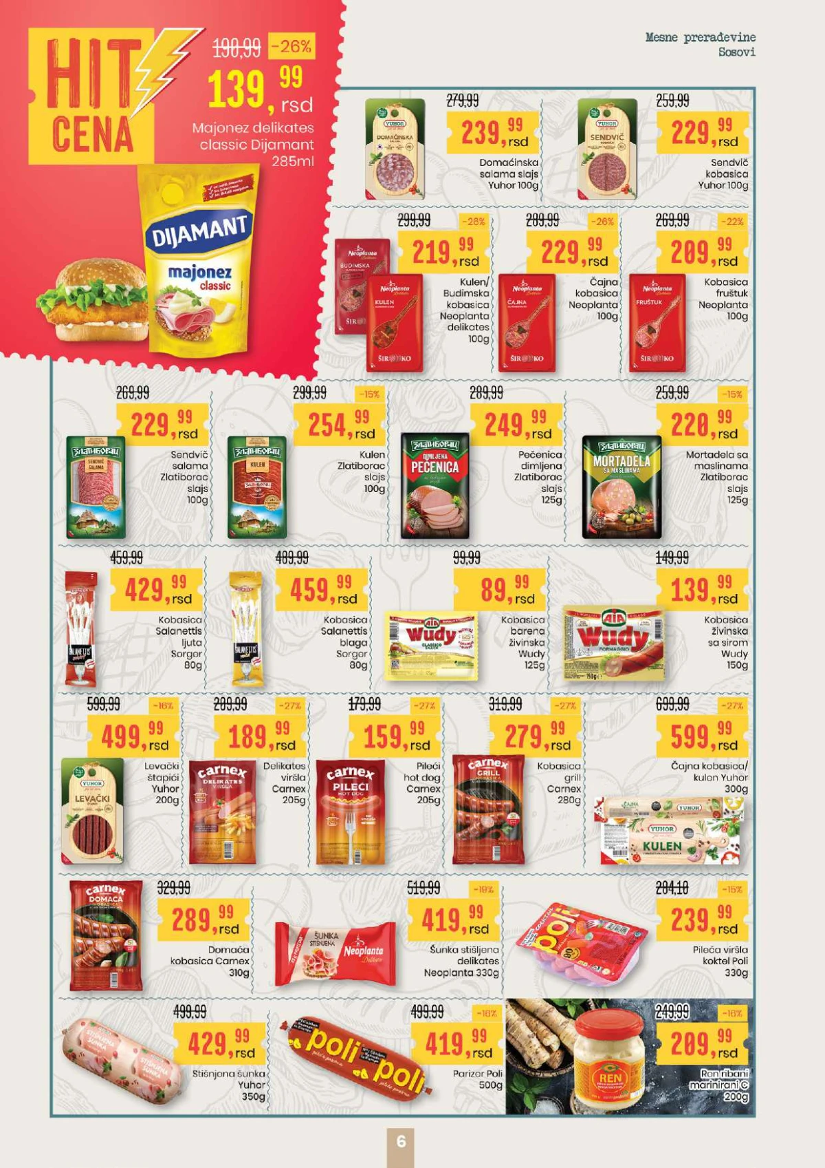 Aroma City katalog hemija i kućne potrepštine sniženje Srbija strana 6
