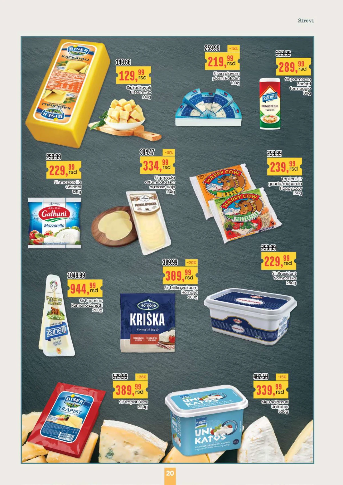 Aroma City katalog sokovi gazirana pića akcija Srbija strana 20