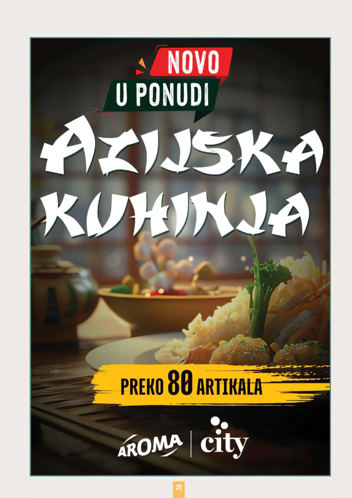 Aroma City katalog voda mineralna voda akcija Srbija strana 21