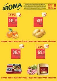 Aroma vikend akcija – sniženja do 26.10.2025