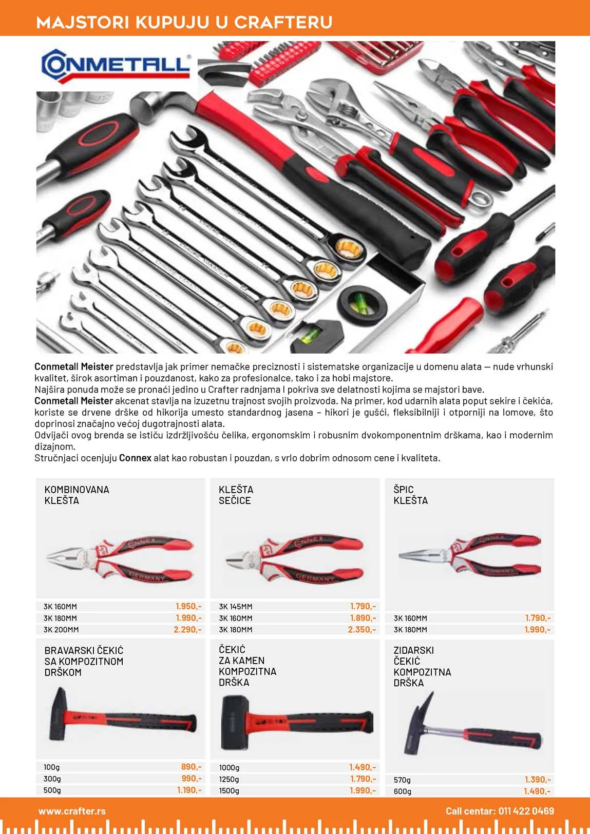 Crafter akcija sniženja