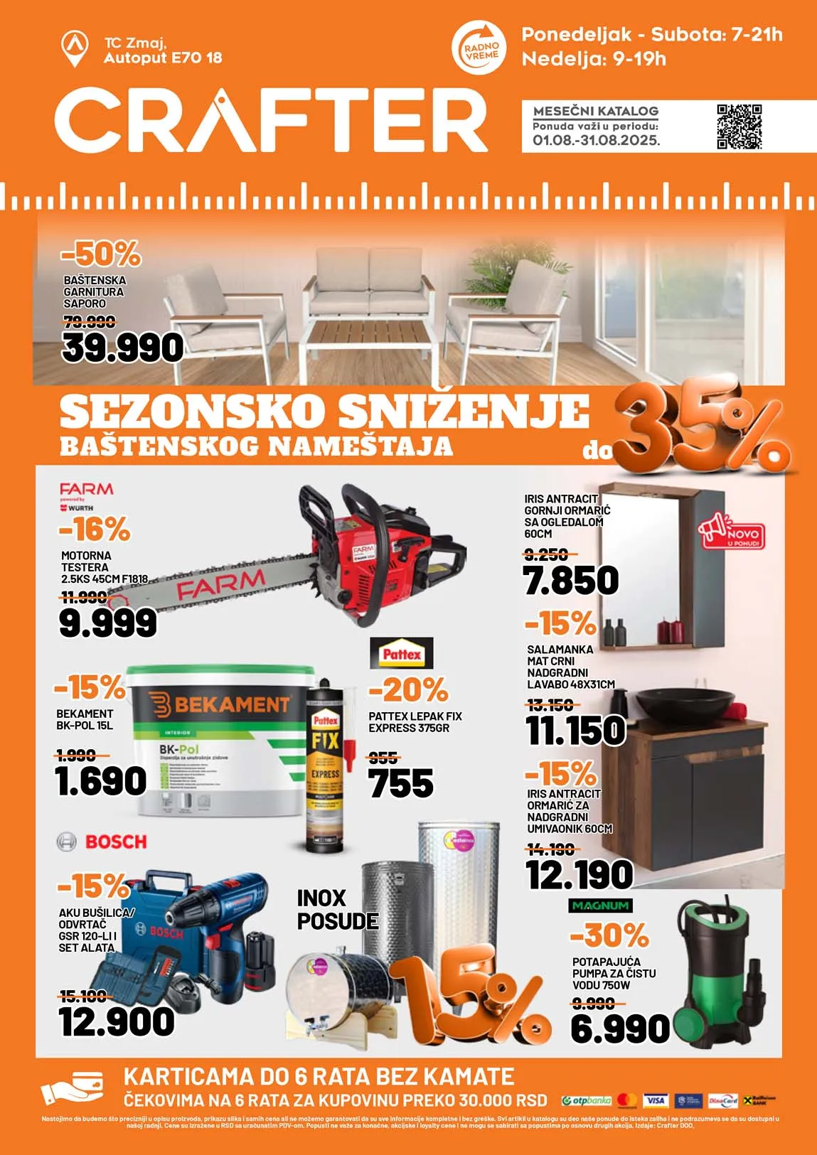 Katalog Crafter sniženja