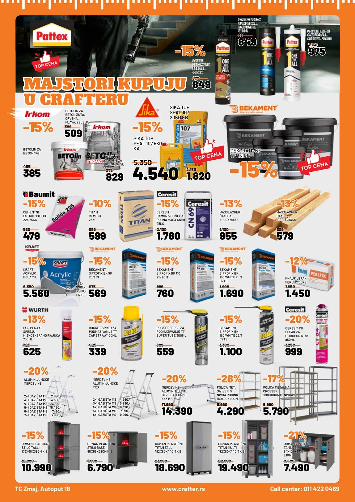 Katalog Crafter sniženja
