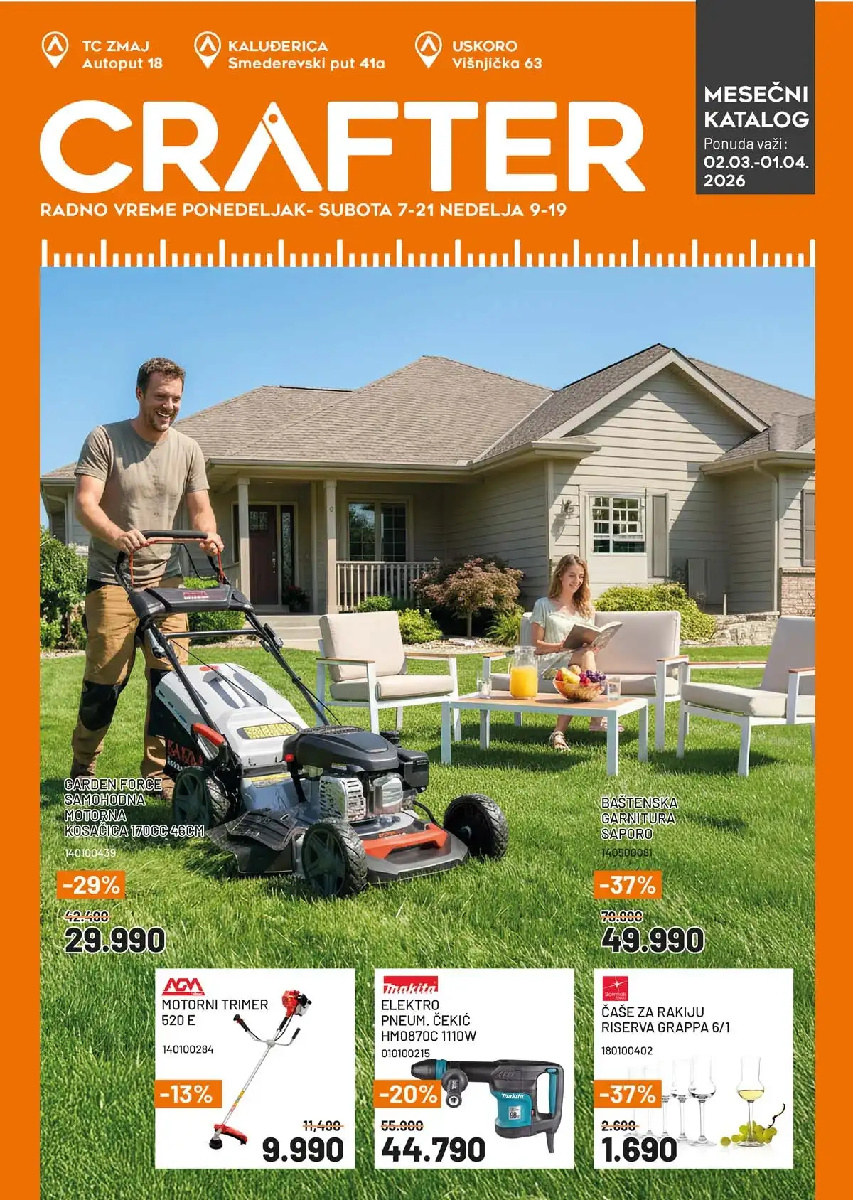 Crafter Akcija katalog Crafter akcija sniženja Kataloška ponuda popusta