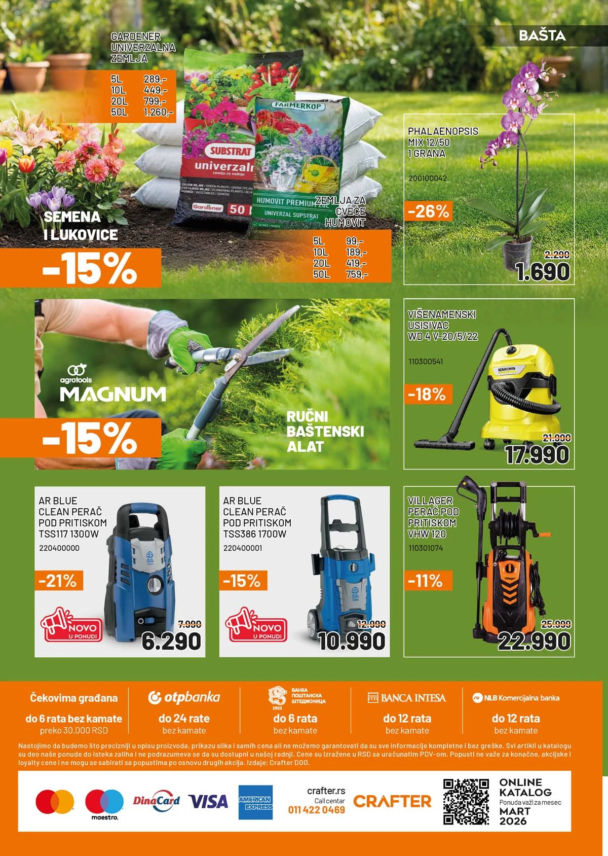 Crafter Akcija katalog Crafter akcija sniženja Kataloška ponuda popusta