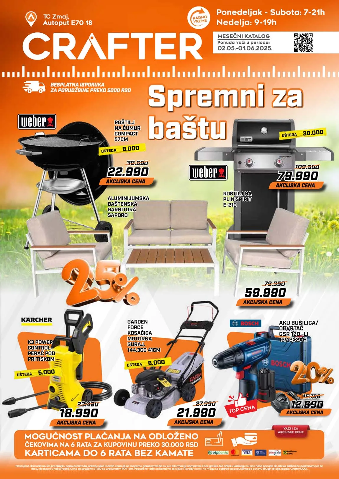 CRAFTER SNIZENJA KATALOG AKCIJA