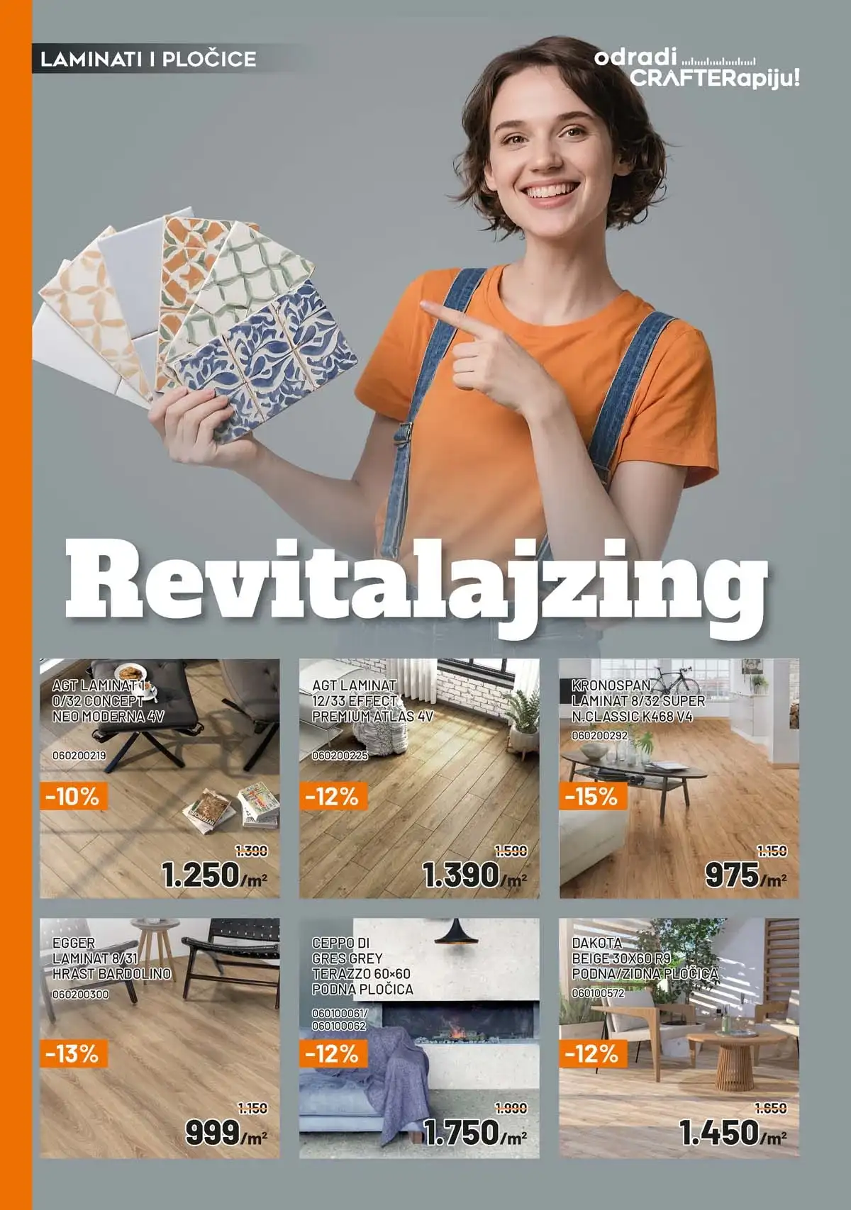 Crafter akcija sniženja Kataloška ponuda popusta