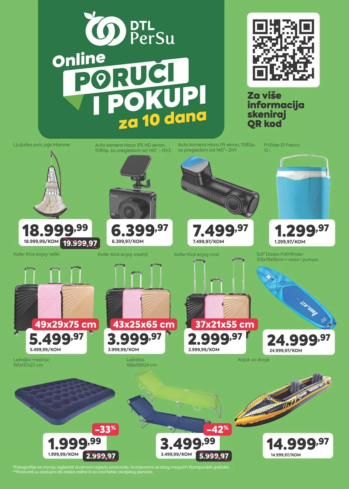PERSU Marketi akcija Poruči i pokupi sniženja do 10.07.2025 