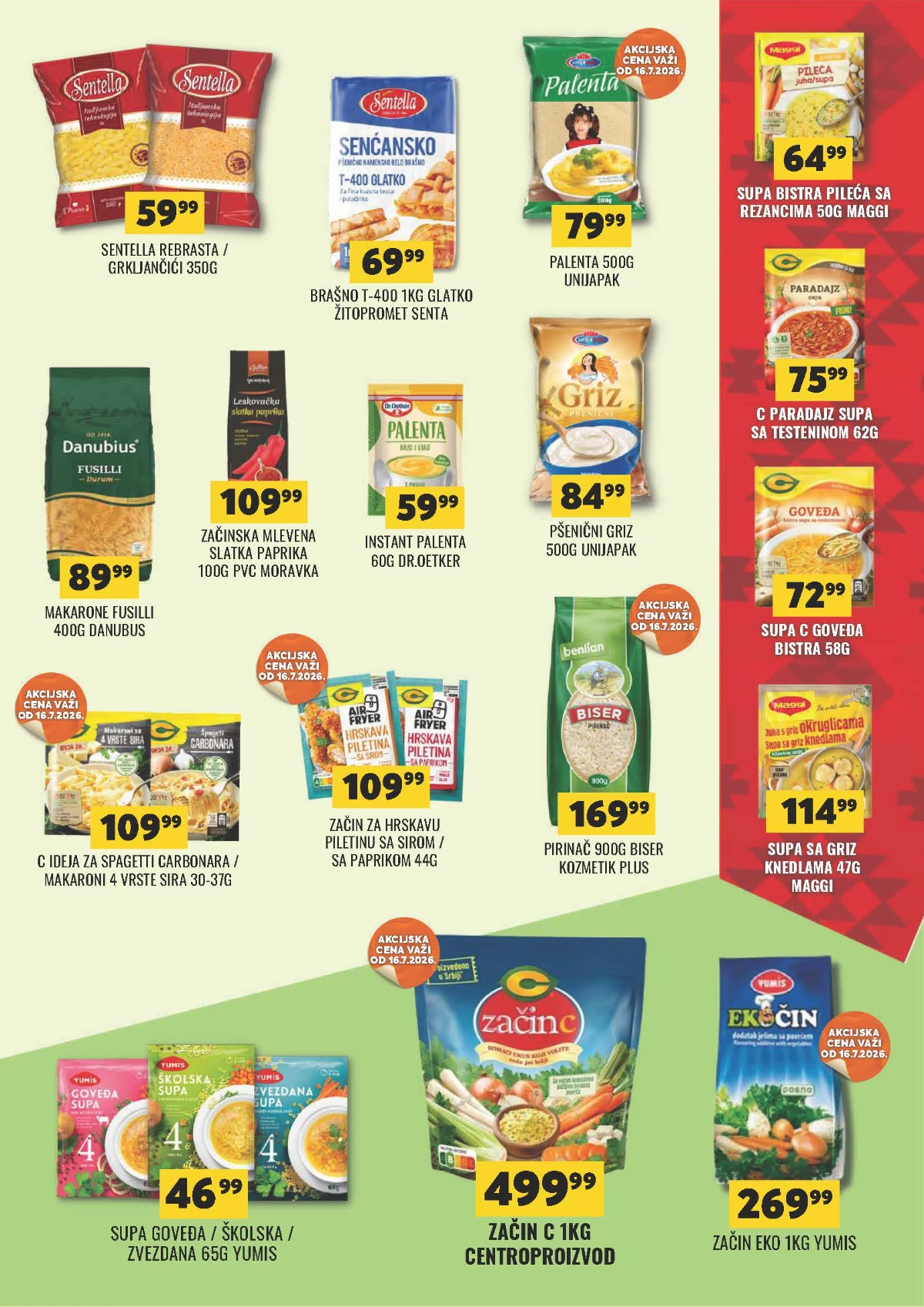 DTL Tekijanka katalog strana 7 – Coca-Cola, Pepsi, sokovi, voda i pivo na akciji